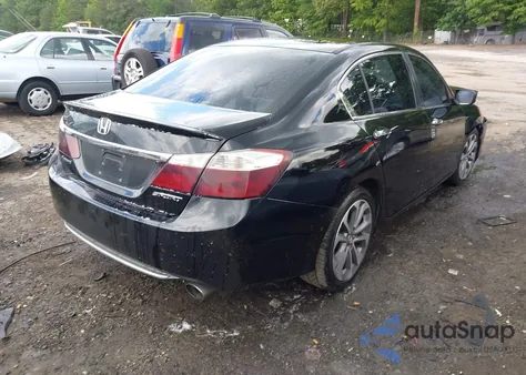 2015 Honda Accord Sport из США, поврежденный, VIN 1HGCR2F5XFA167617